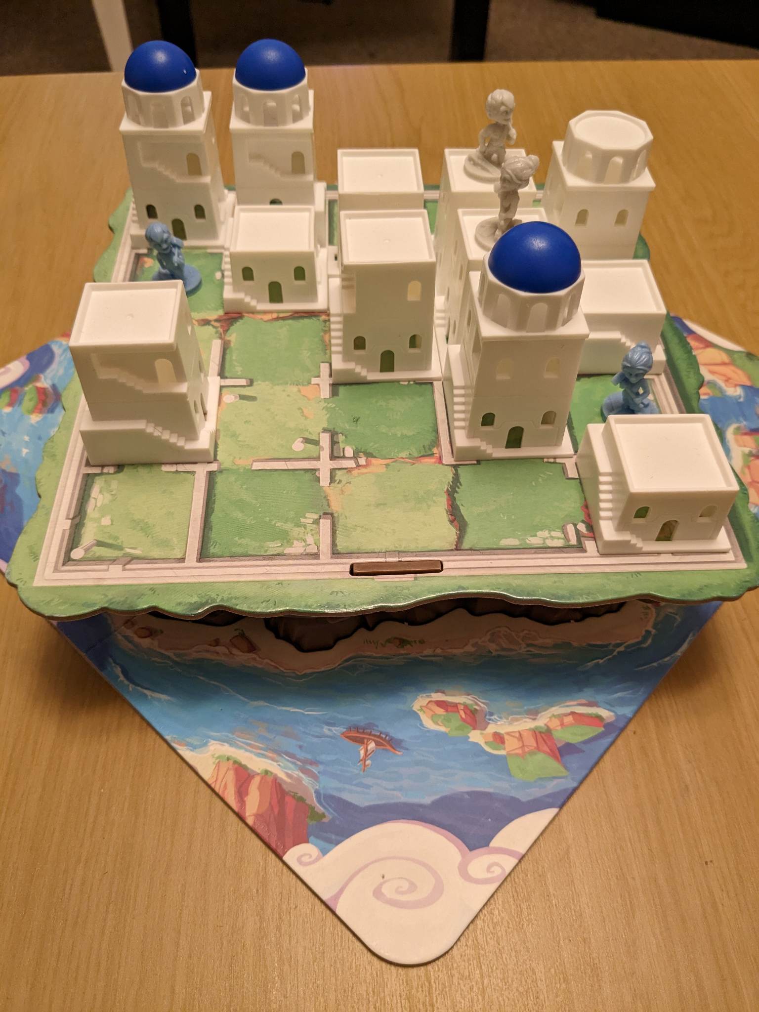 The Santorini board game